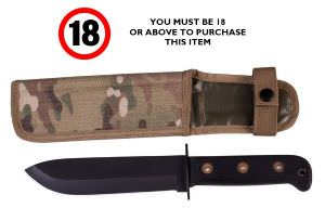 British Army Knife with Mutlicam Sheath (click for enlarged image)